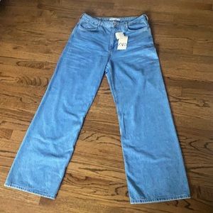 ZARA Wide Leg Jeans